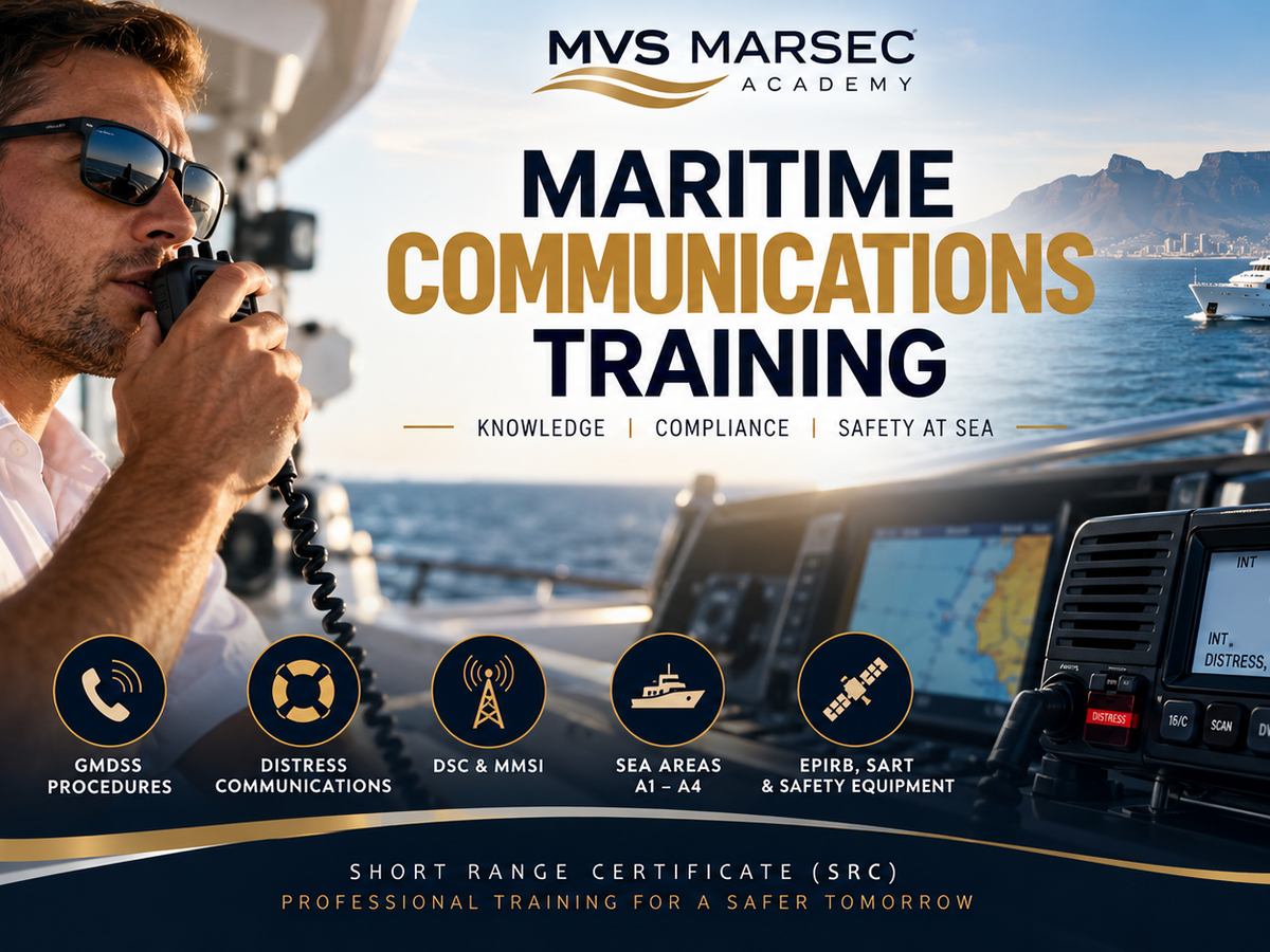 Maritime operations control room supporting communications training